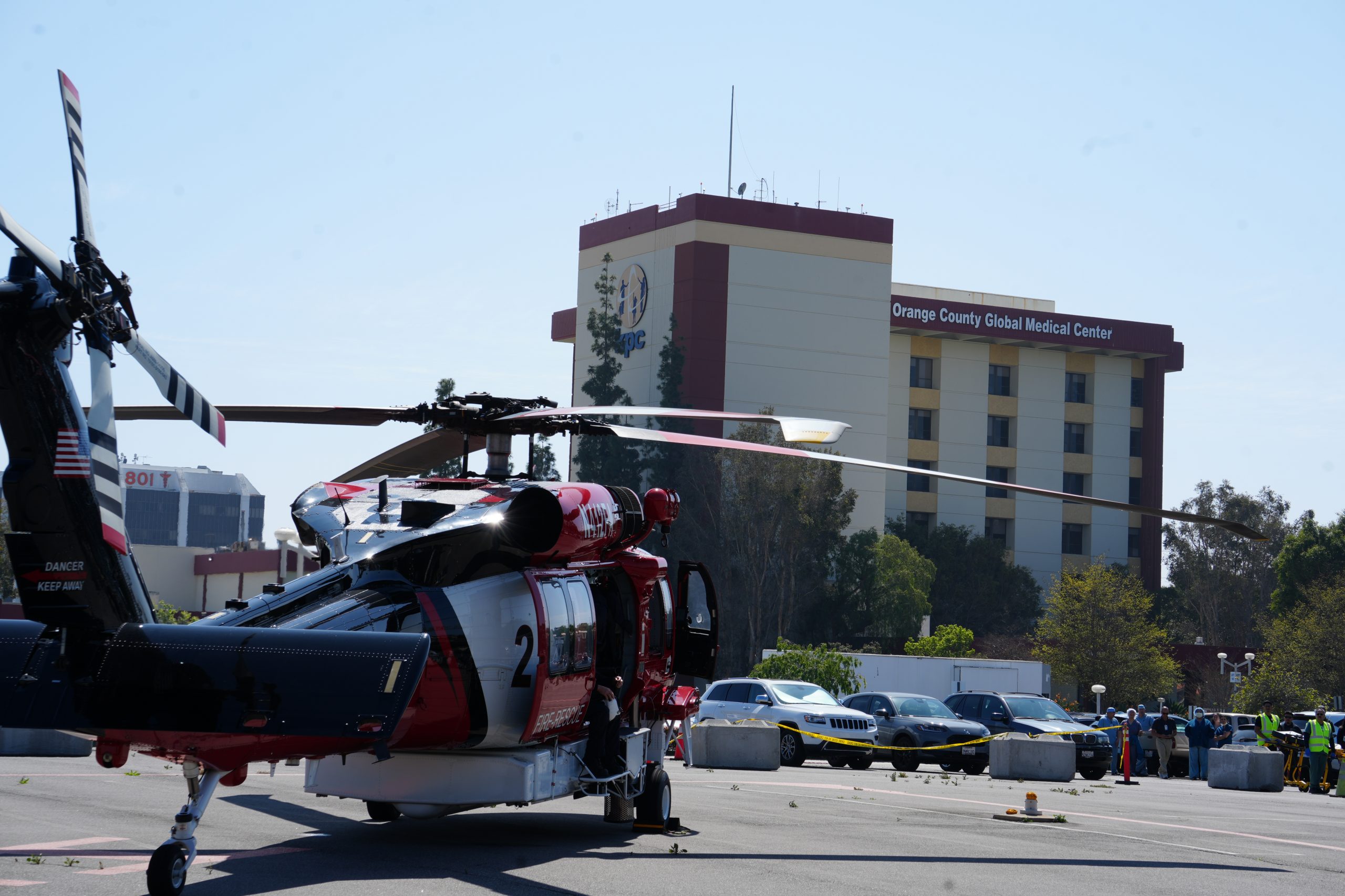First FIREHAWK Hospital Landing